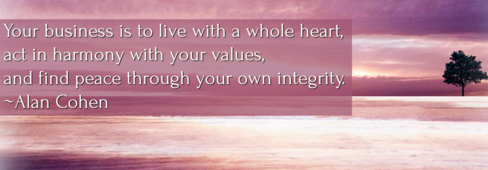 Integrity: Staying in the Flow!
